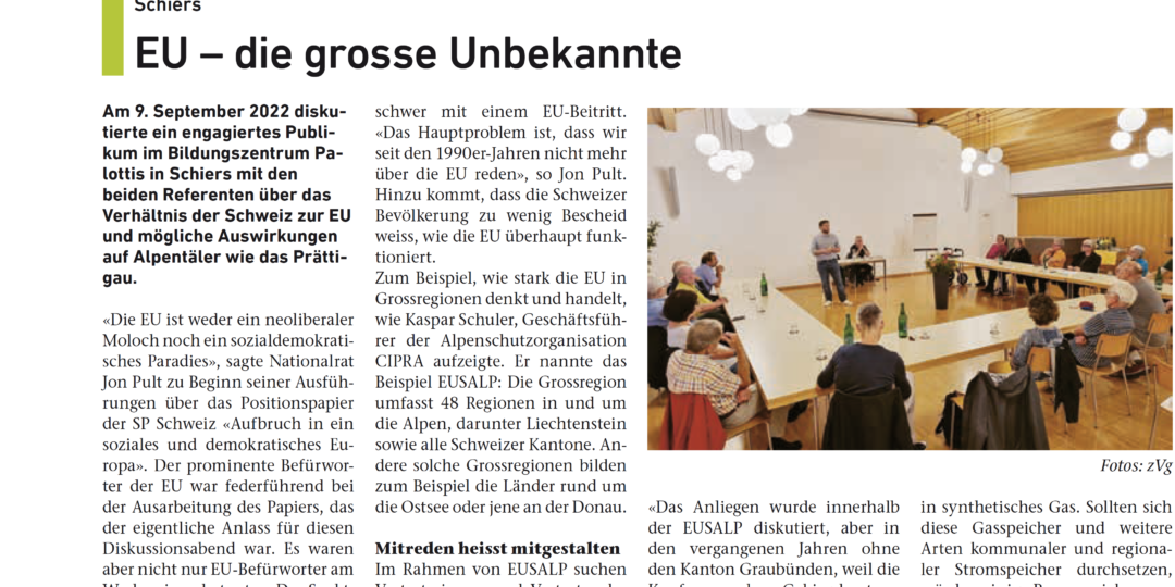 EU – die grosse Unbekannte